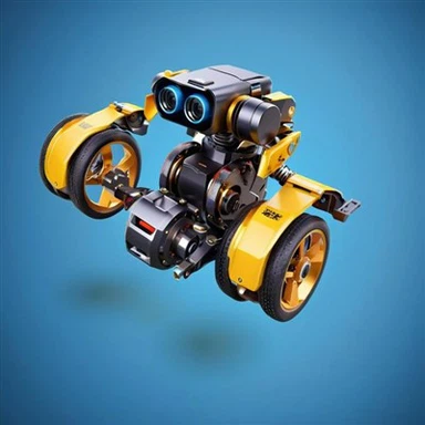 Robot penghapusan karat tangki